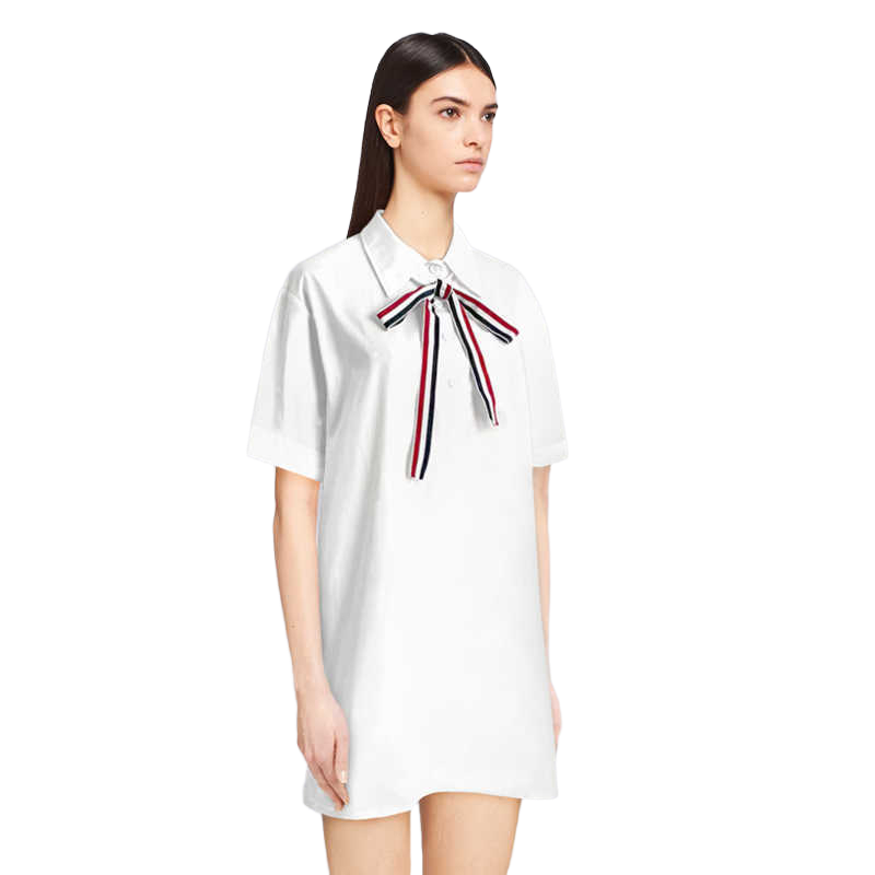 TNOM 2025 Bow Shirt Dress
