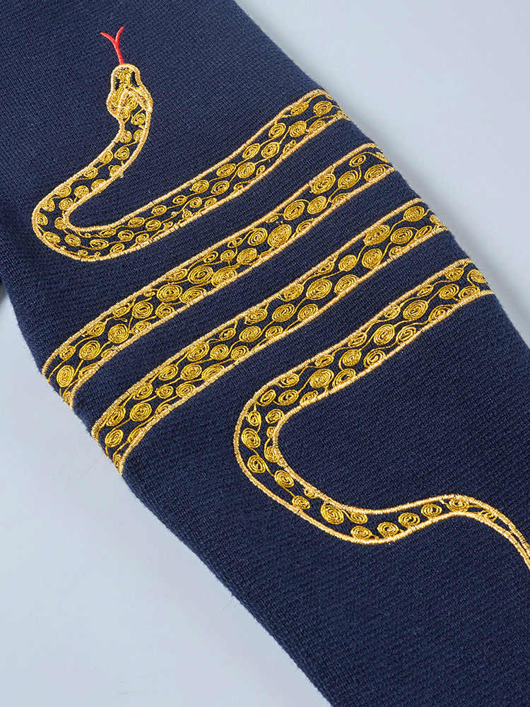 TNOM 2025 Snake knit cardigan