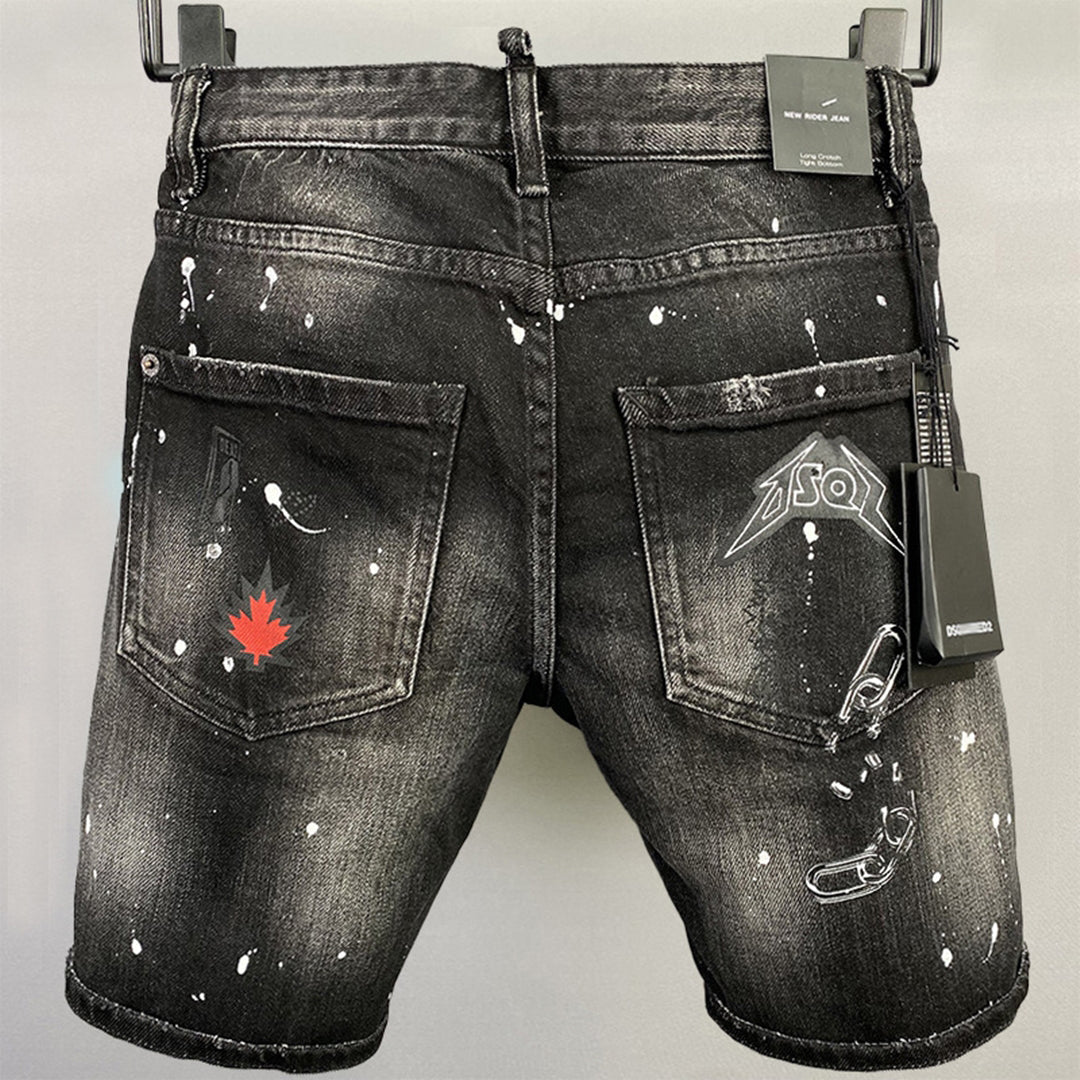 DSQ2 Short Jeans Ripped