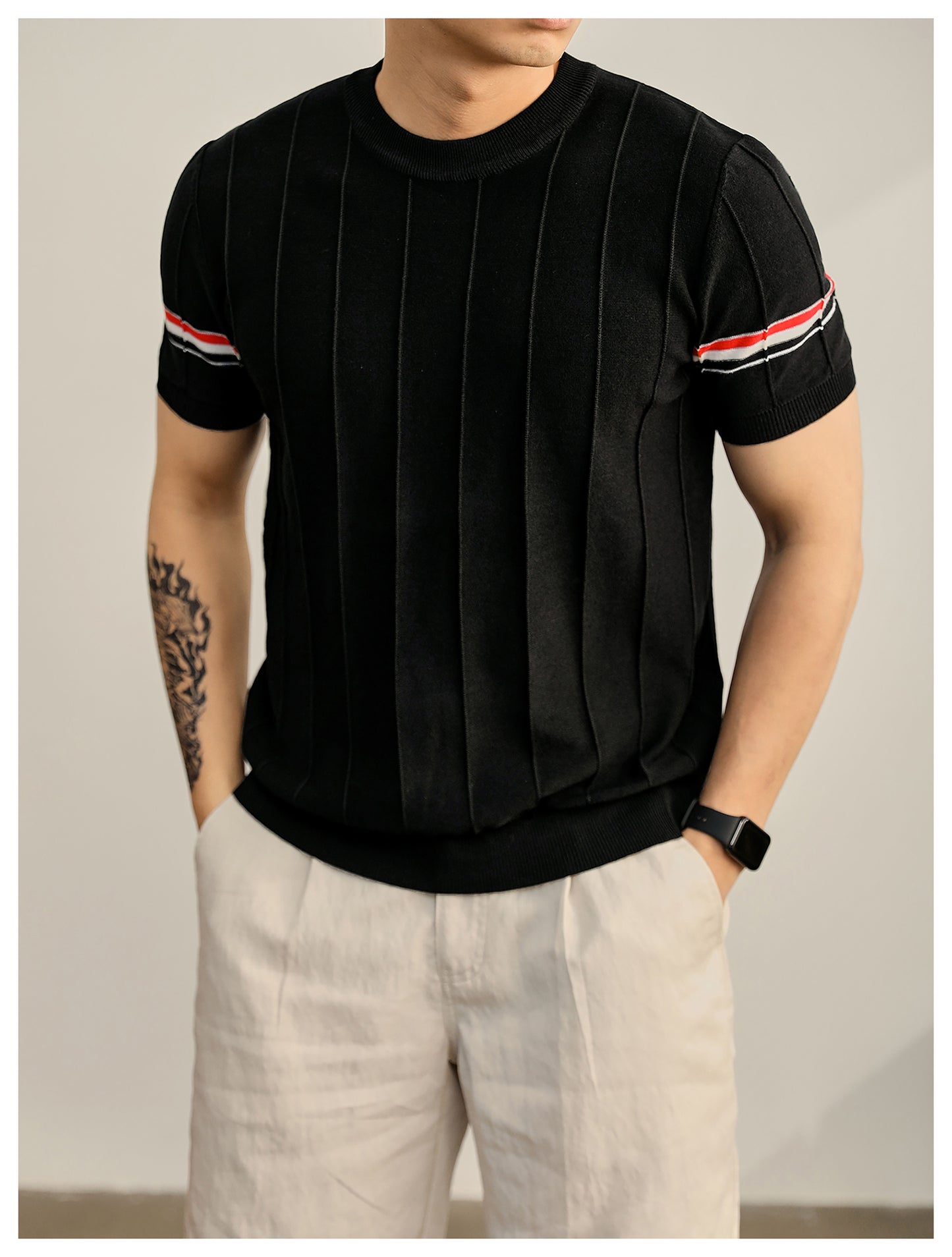 2025 Knitted T-shirt
