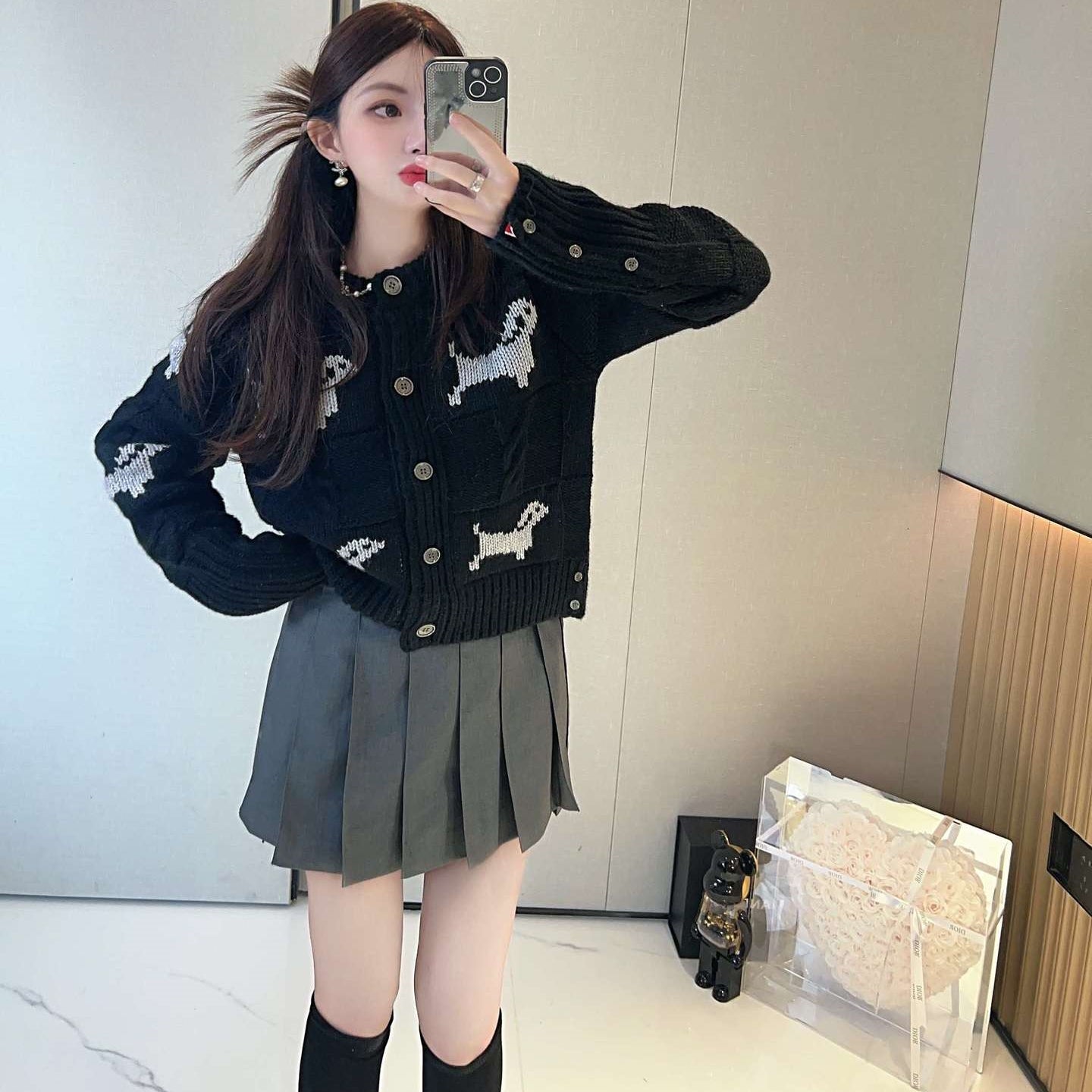 TNOM 2025 Puppy Cardigan