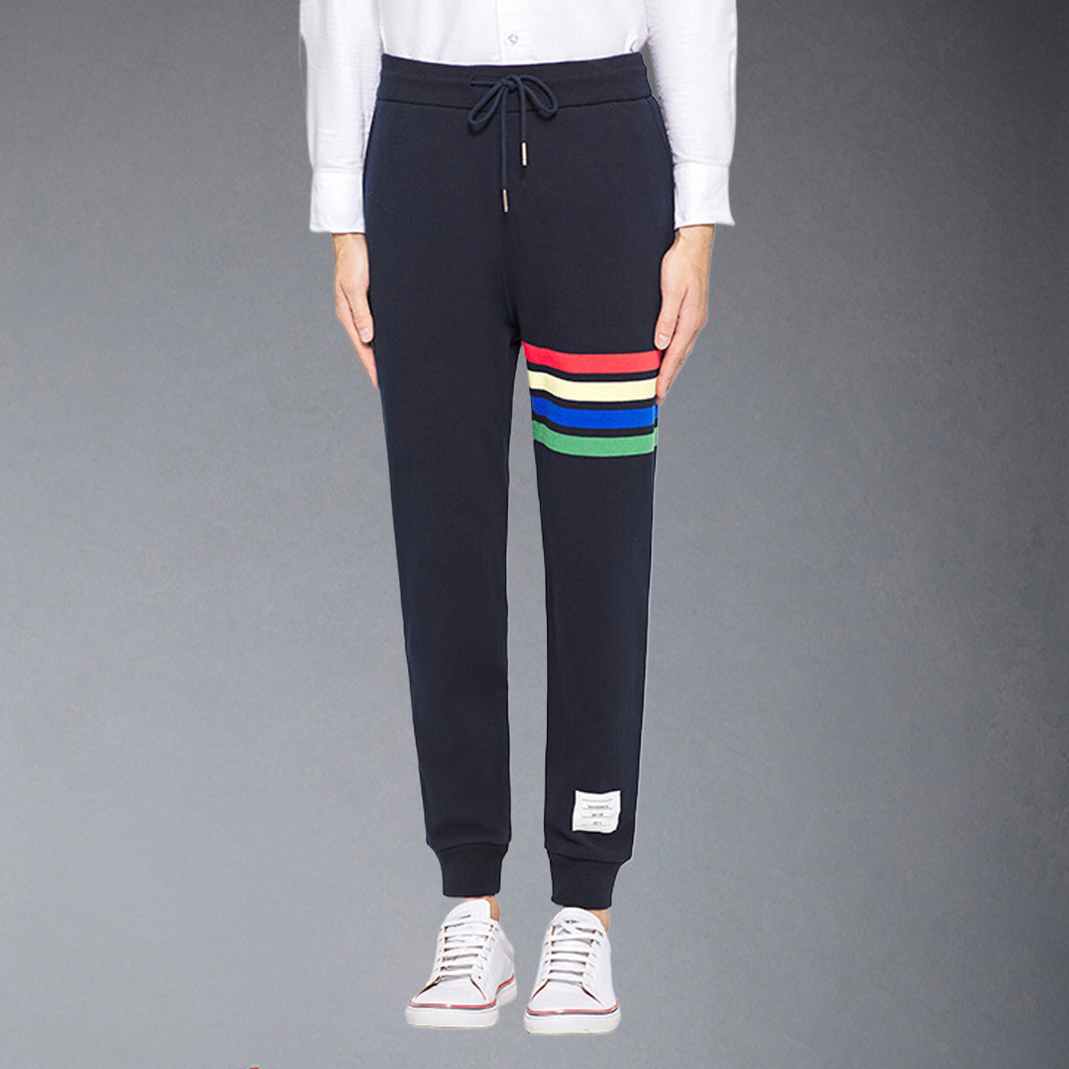 TNOM stripe Sports Pants