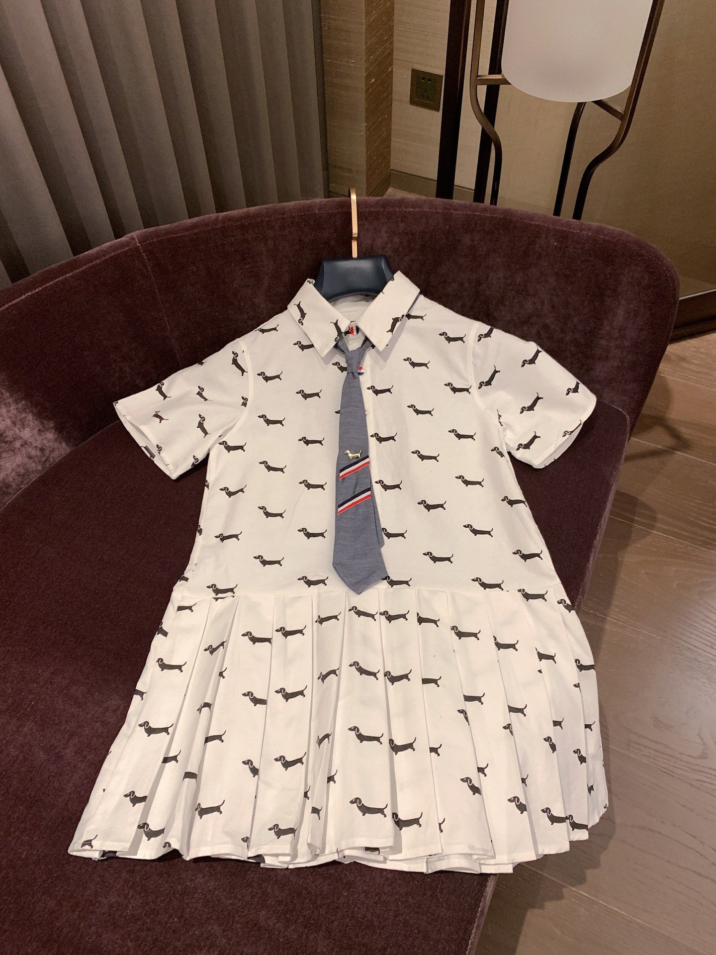 TNOM 2025ss Puppy Tie Dress