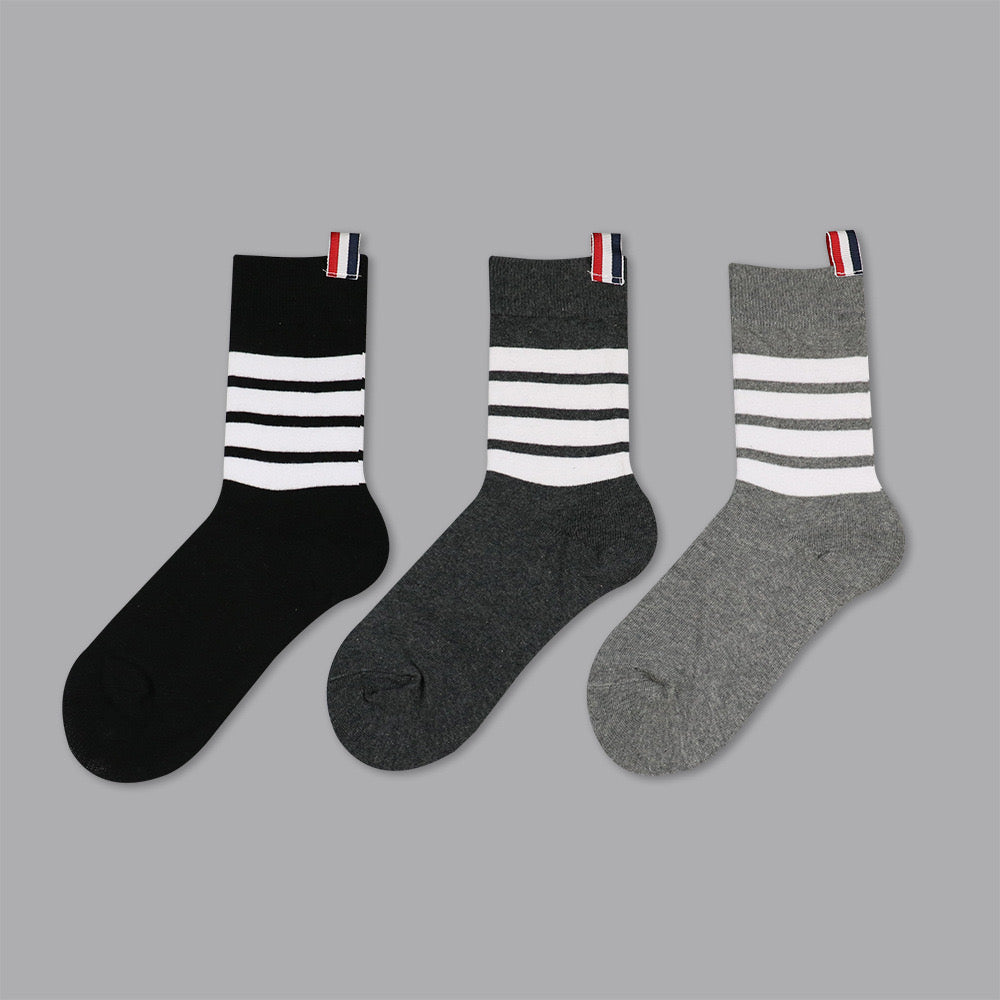 TNOM 2025 Four stripe socks