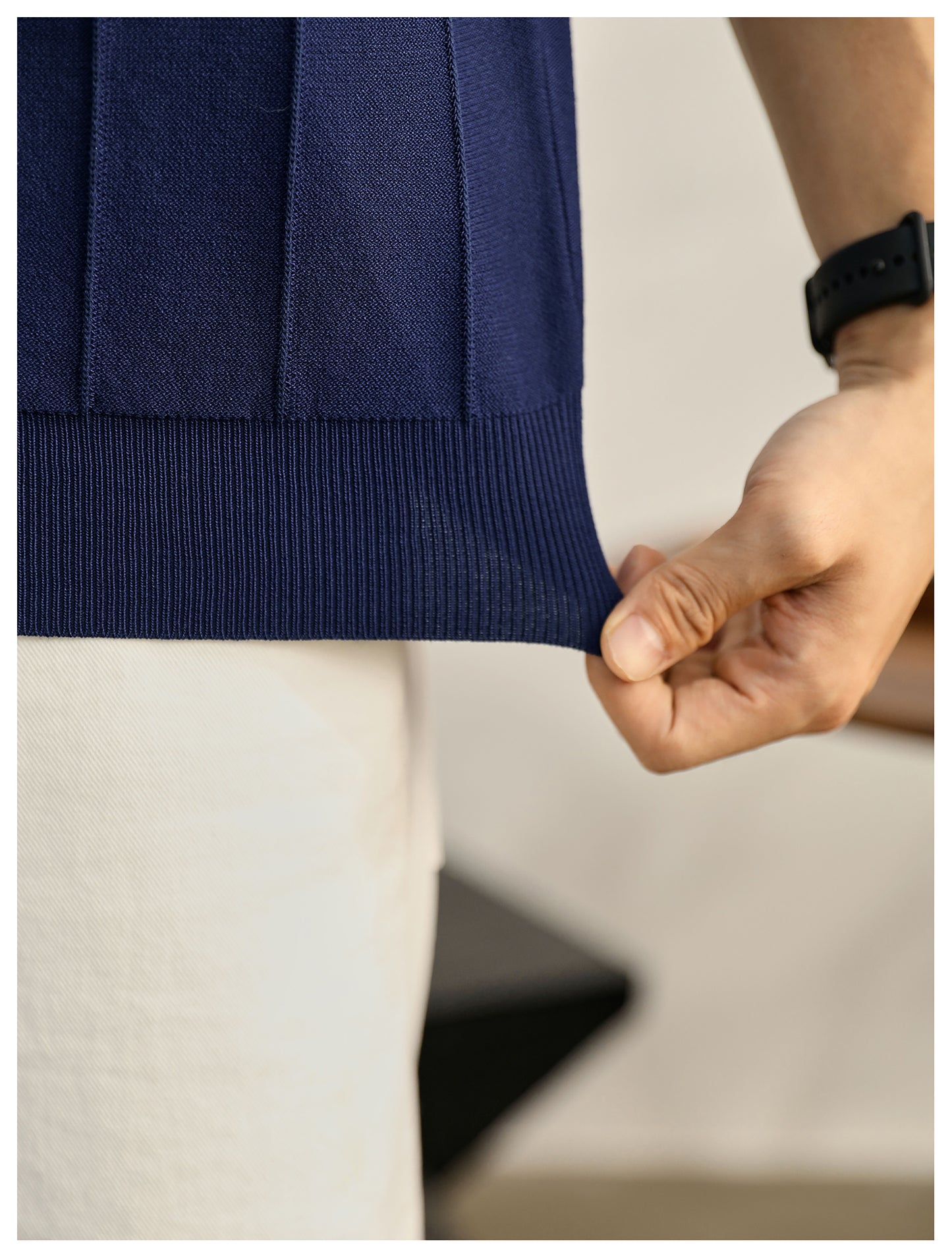 2025 New pure cotton polo shirt