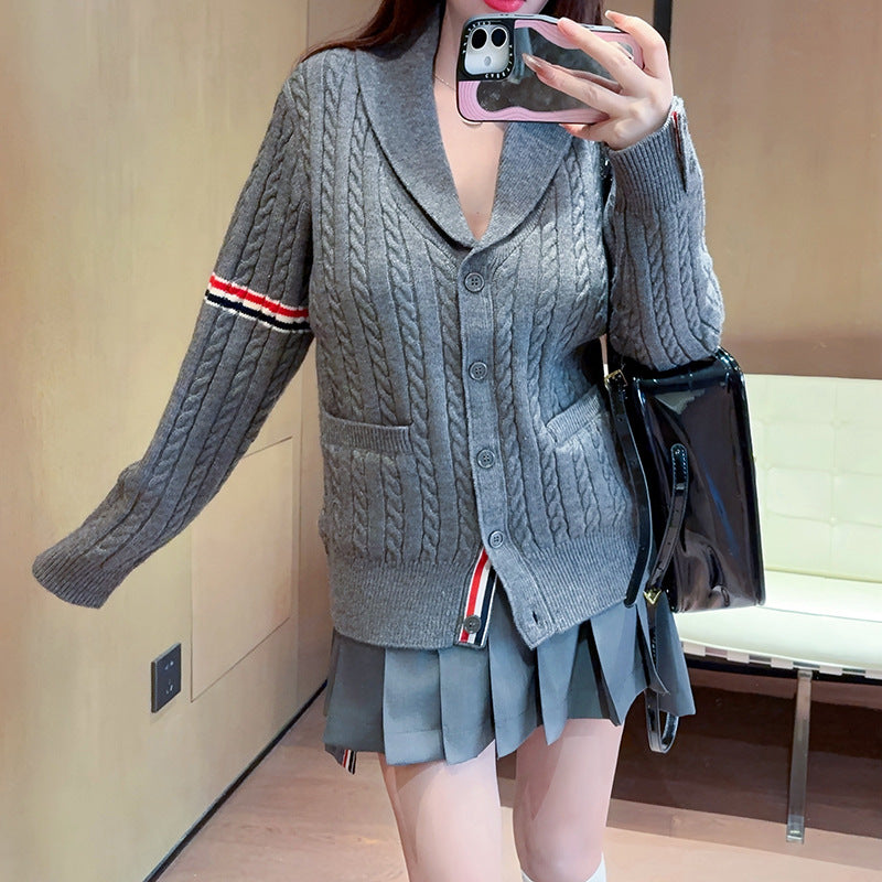 2025 Knitted cardigan