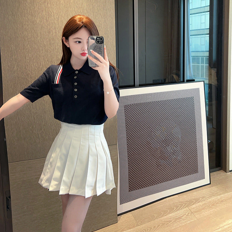 Color stripe T-shirt