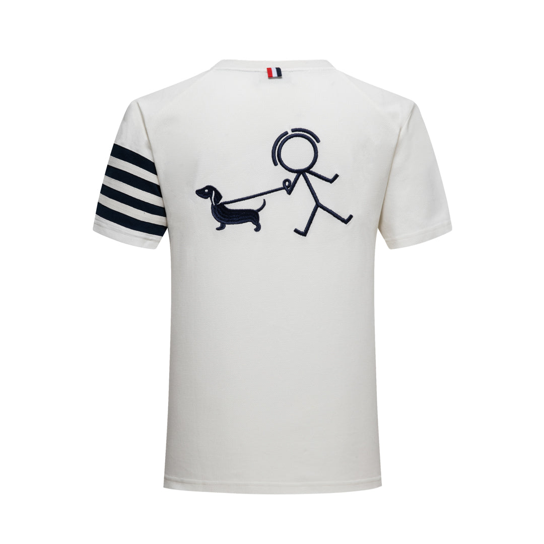 TNOM Puppy embroidered T-shirt