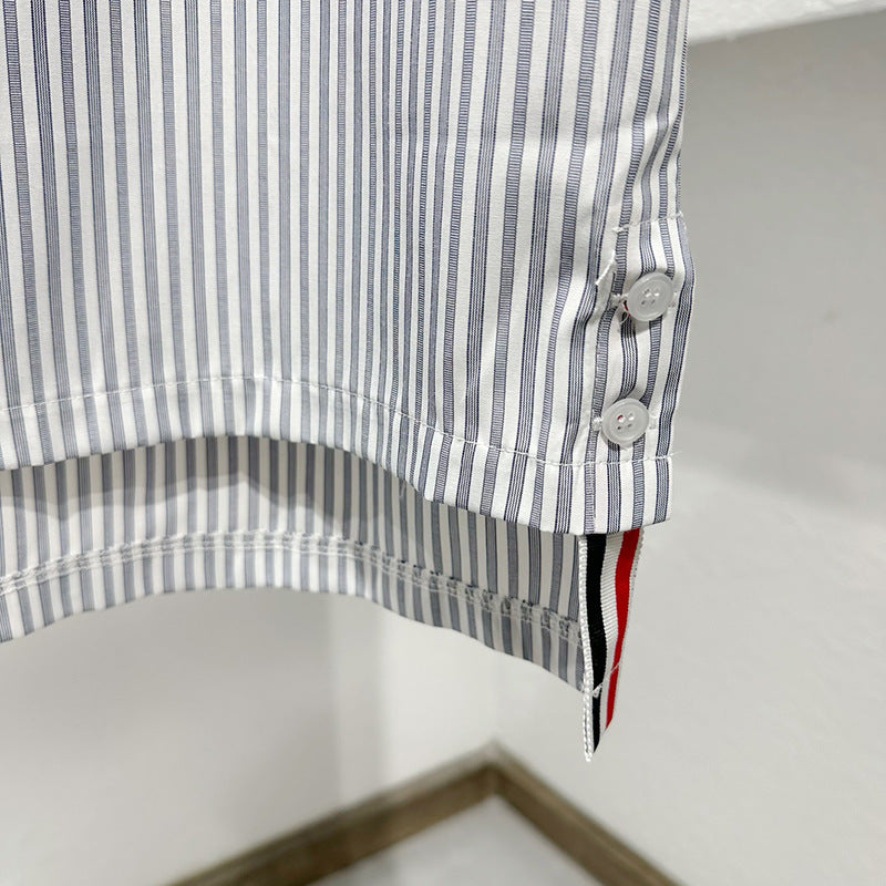 2025 Striped Shirt Dress