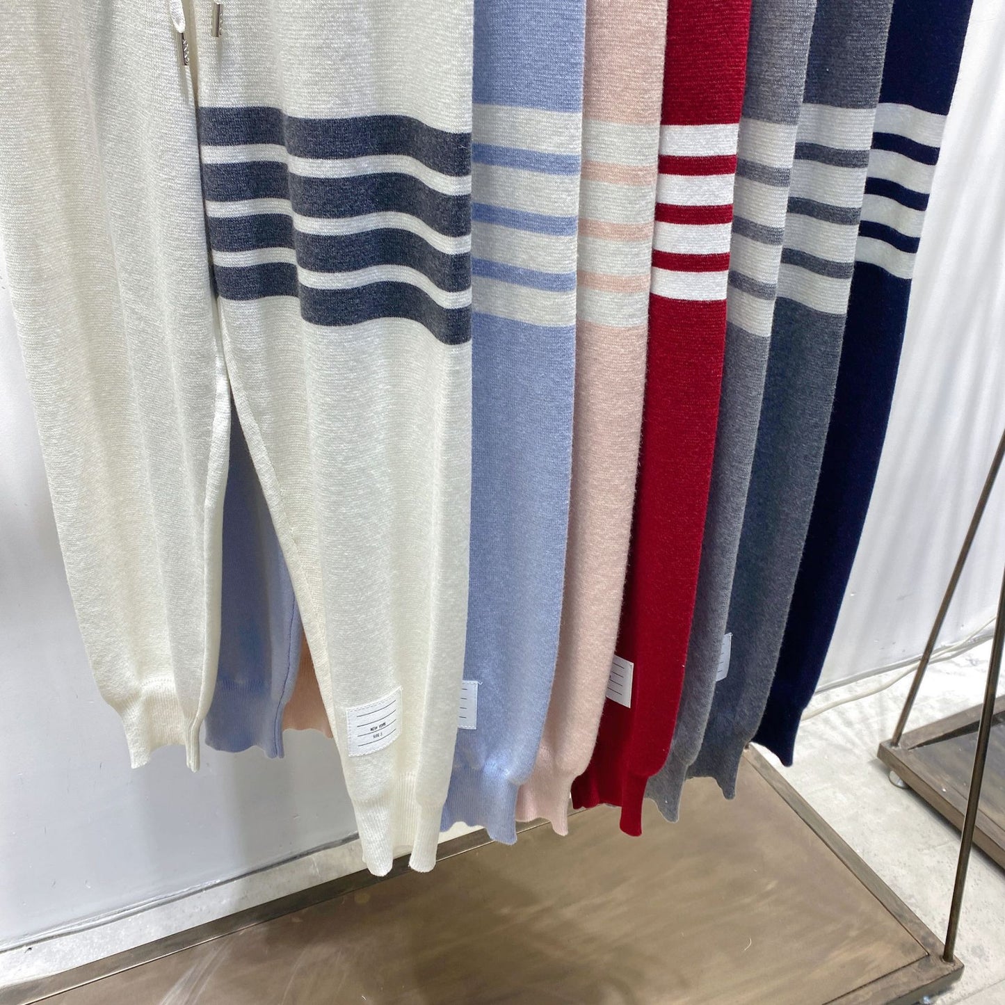 Knitted sports sweatpants