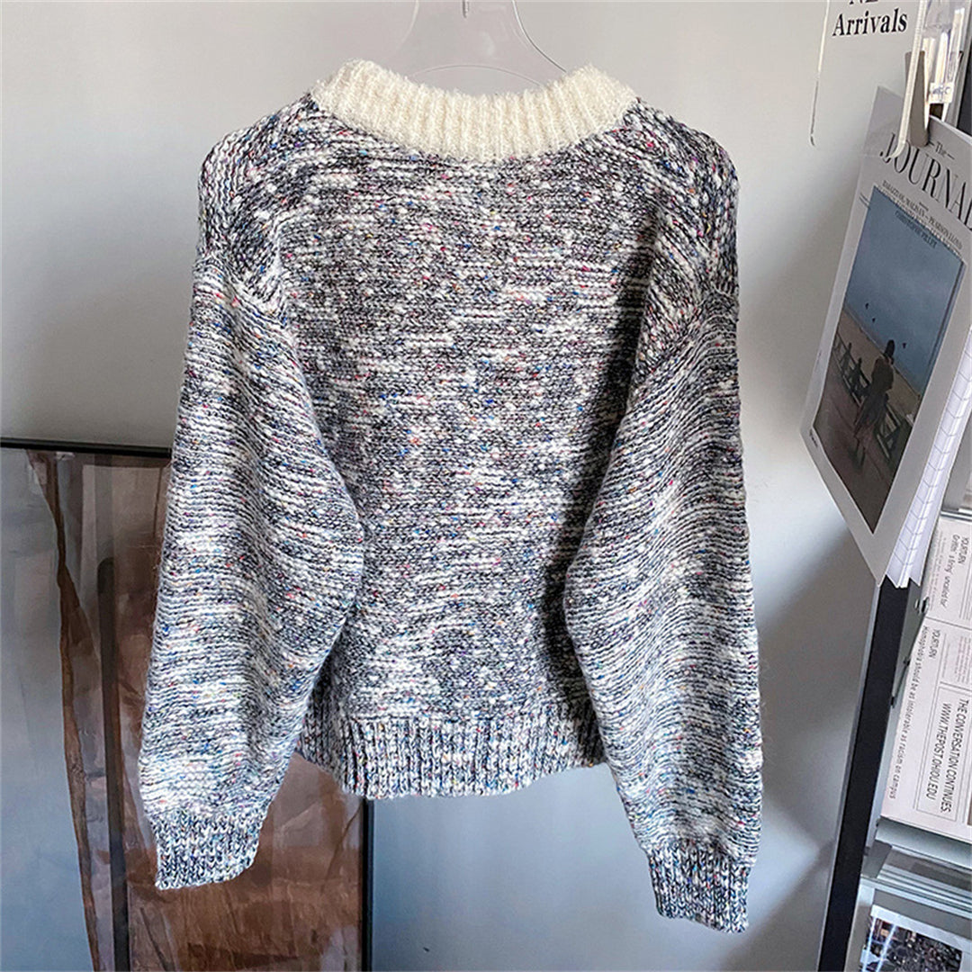 2025 Embroidered sweater