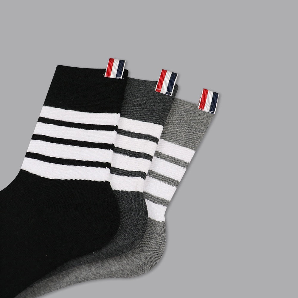 TNOM 2025 Four stripe socks