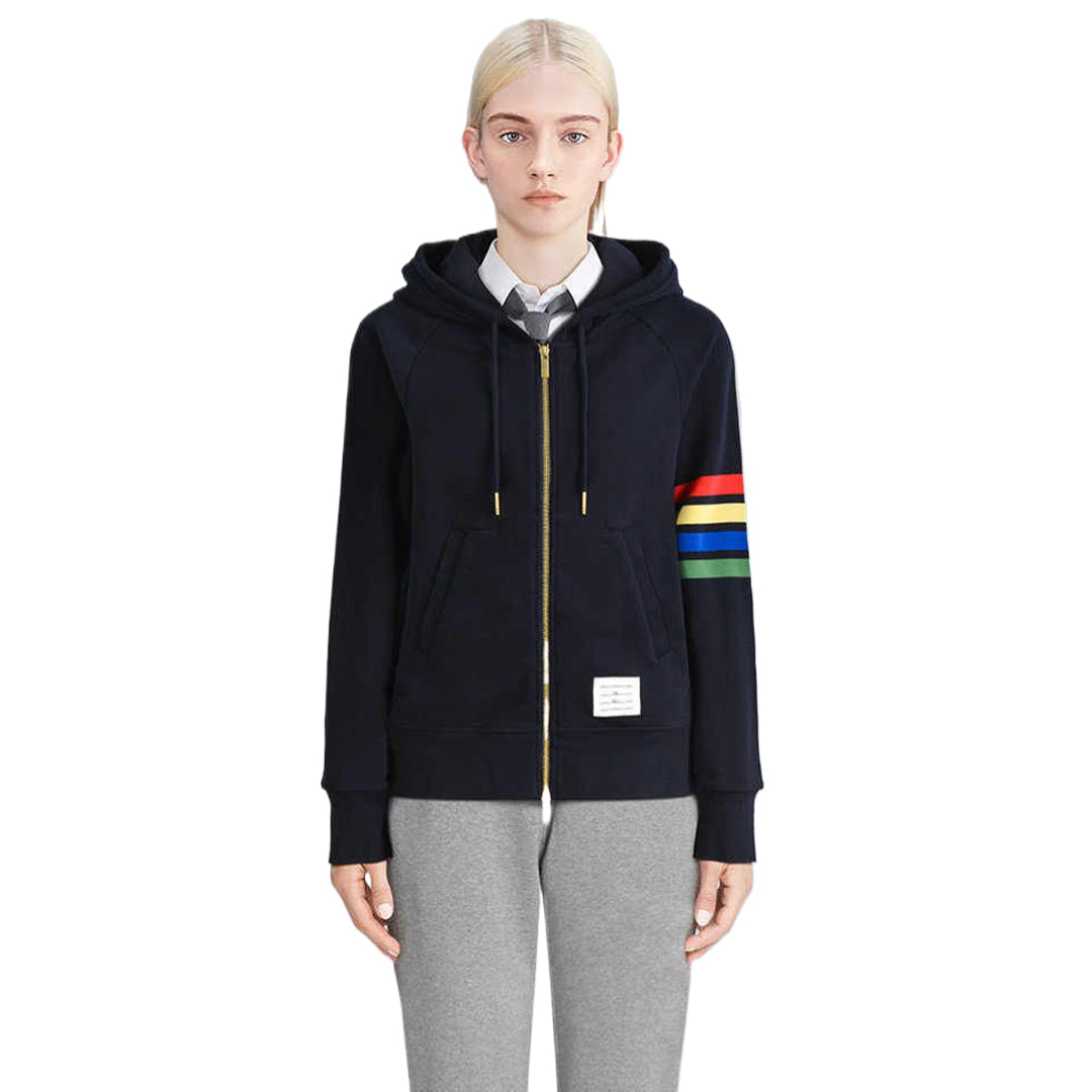 TNOM Rainbow Stripes Hoodie