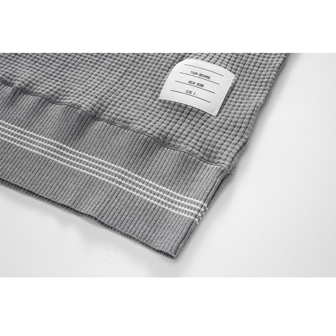 TNOM Waffle fabric POLO Shirt