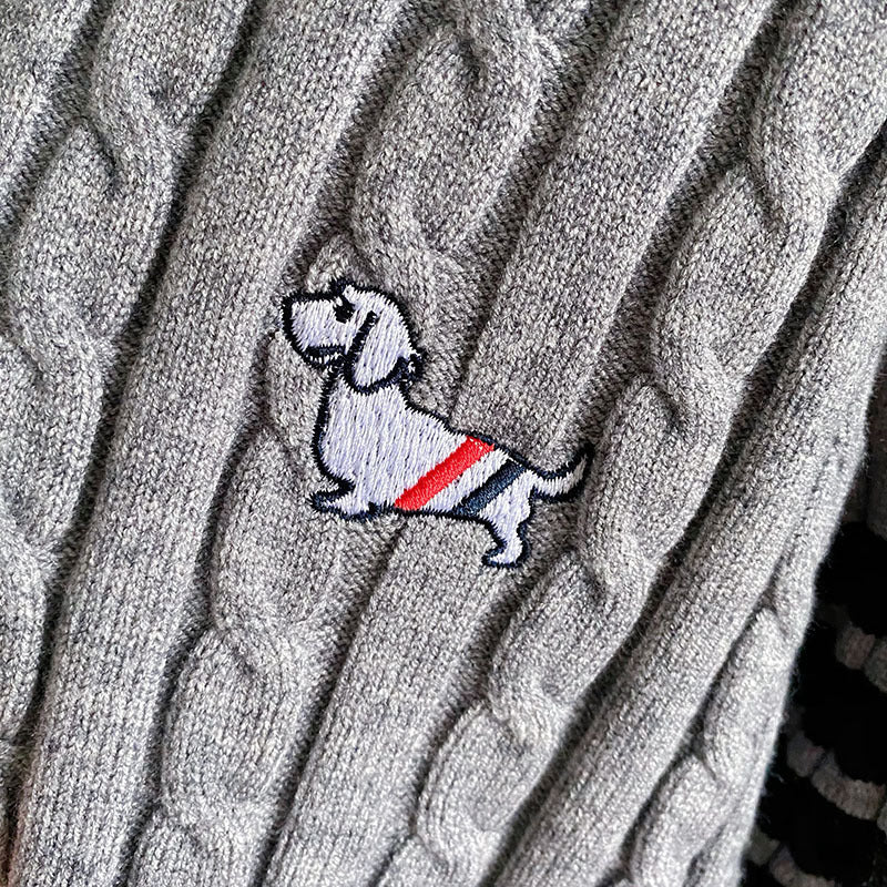 2025 Crew neck cardigan