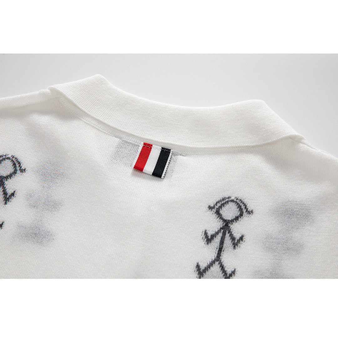 TNOM Women Stickman POLO shirt