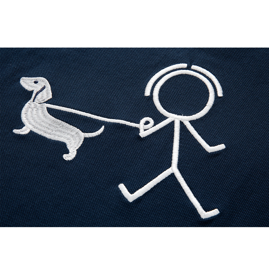 TNOM Puppy embroidered T-shirt