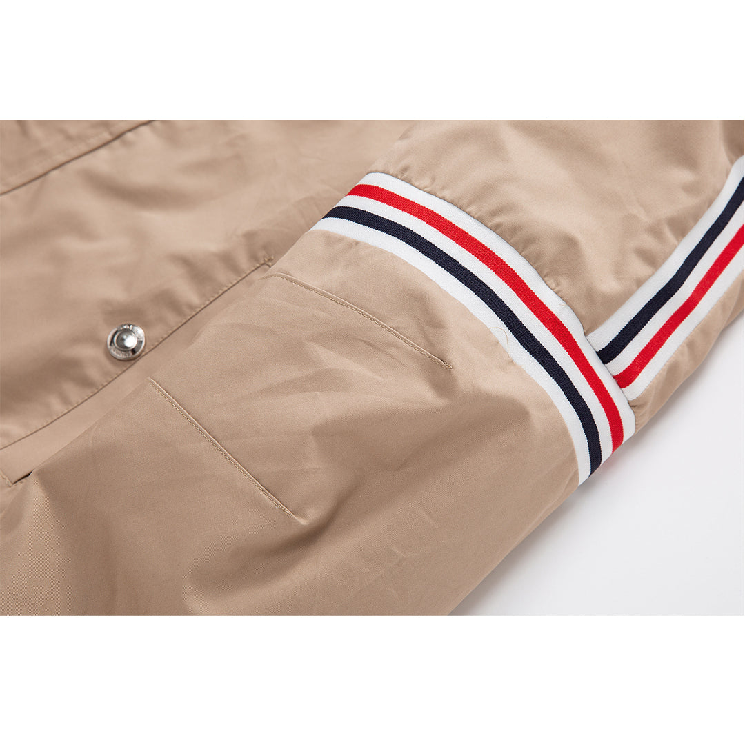 TNOM Khaki Hooded Jacket