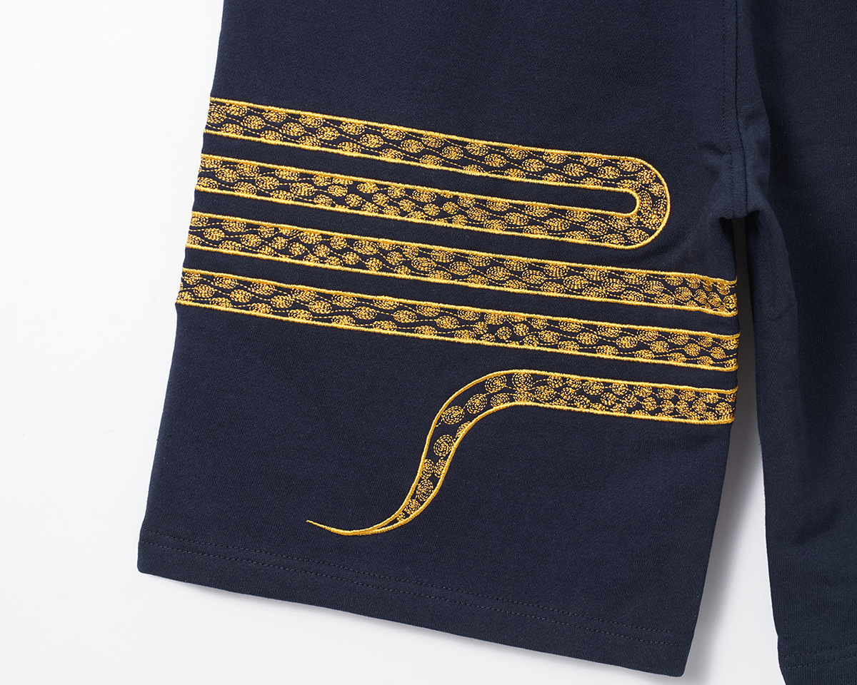 TNOM 2025 Snake-shaped shorts