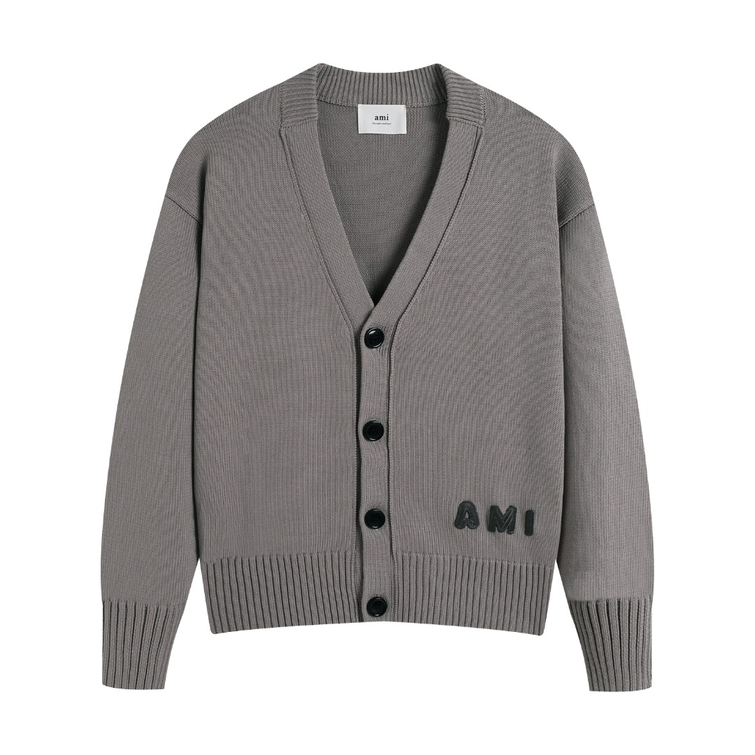AMI Cotton and wool sweater