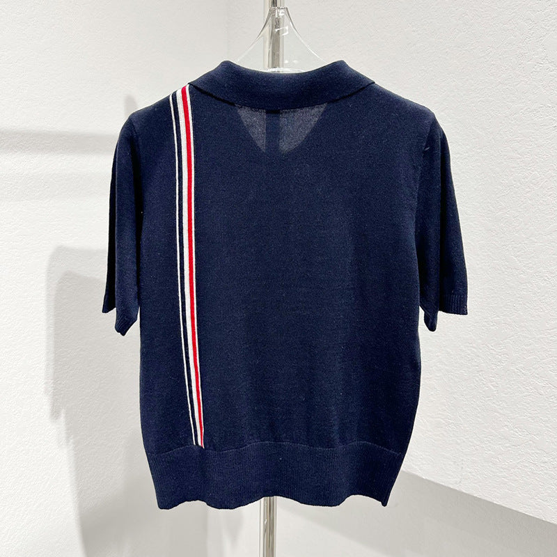 Color stripe T-shirt