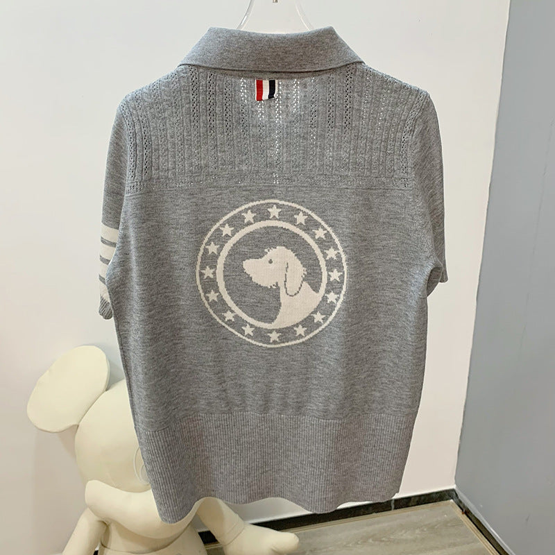 TNOM Hollow knit sweater