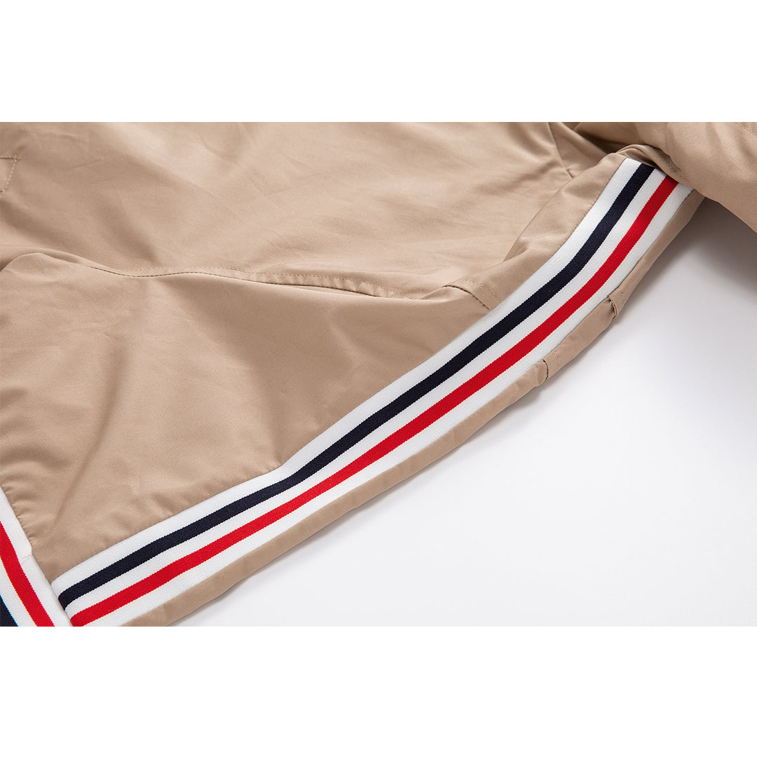 TNOM Khaki Hooded Jacket