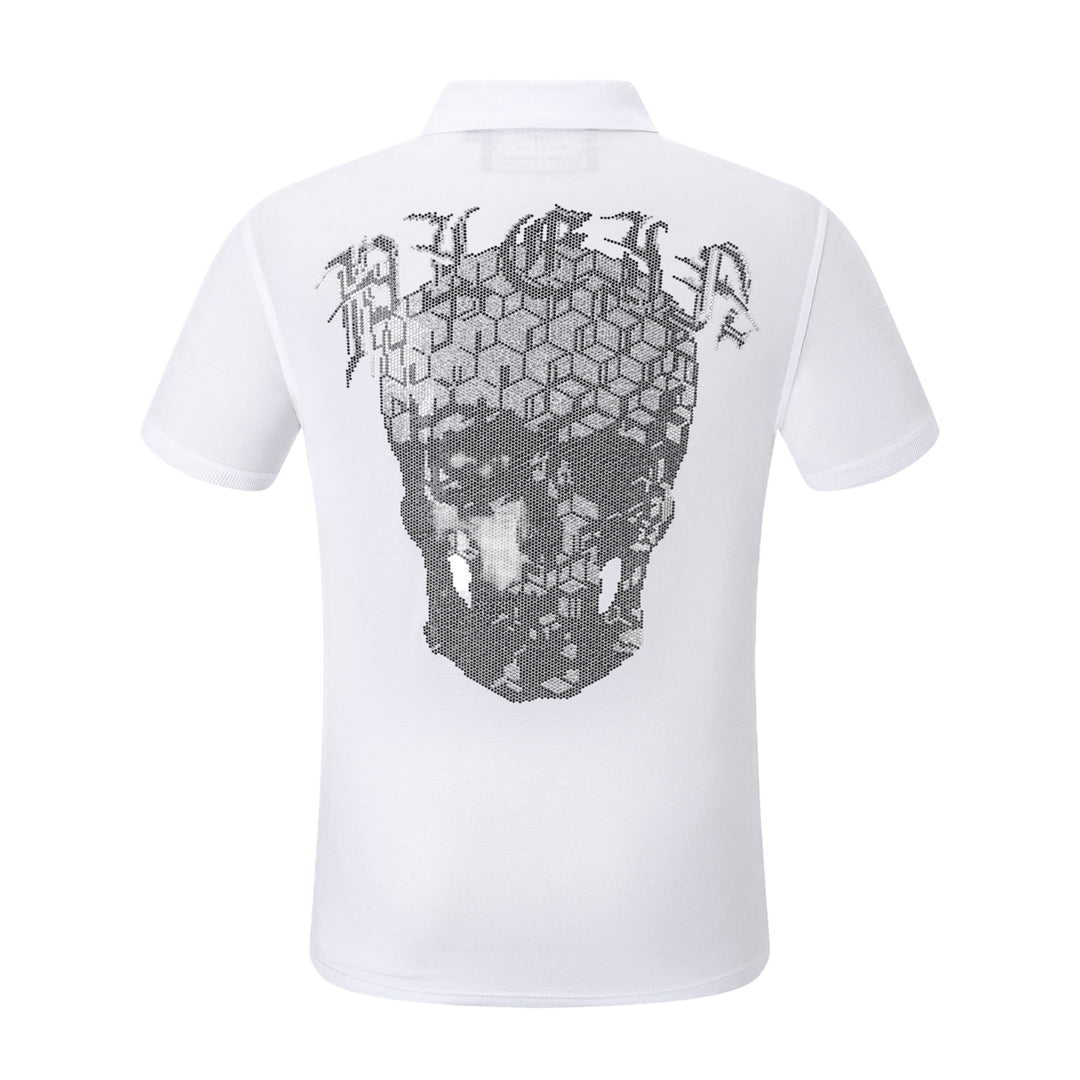 PHILIP Polo shirt Crystal Skull