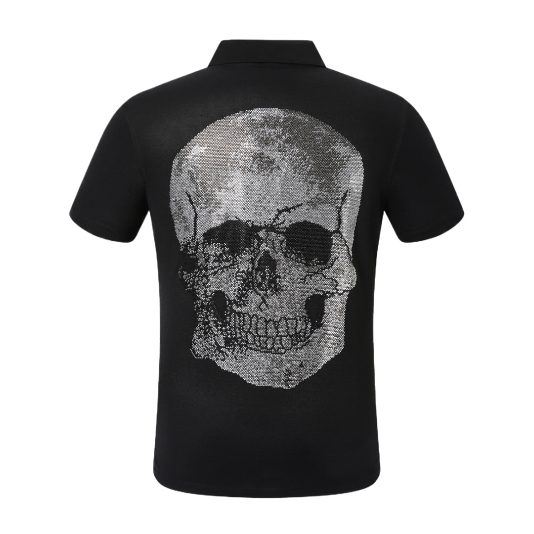 PHILIP Polo shirt Crystal Skull