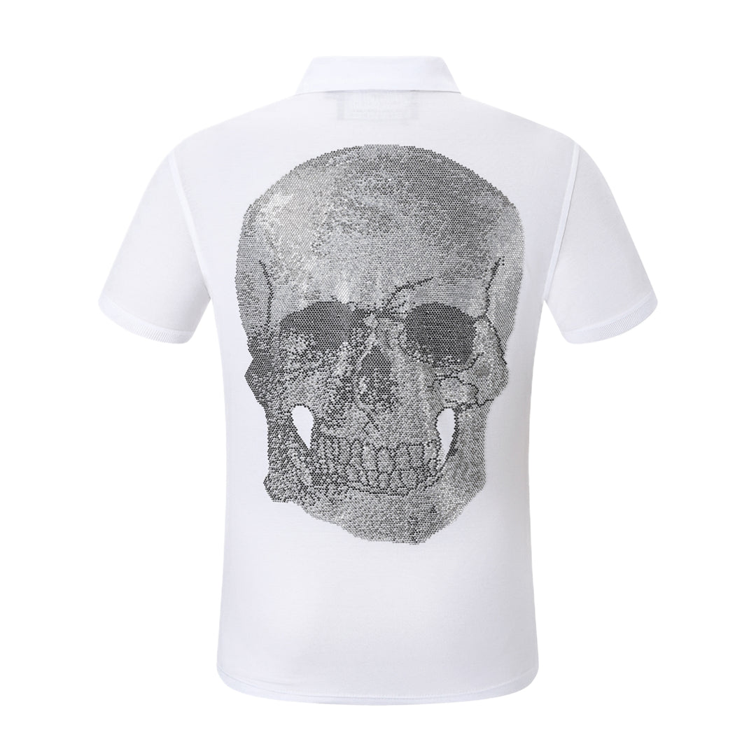 PHILIP Polo shirt Crystal Skull