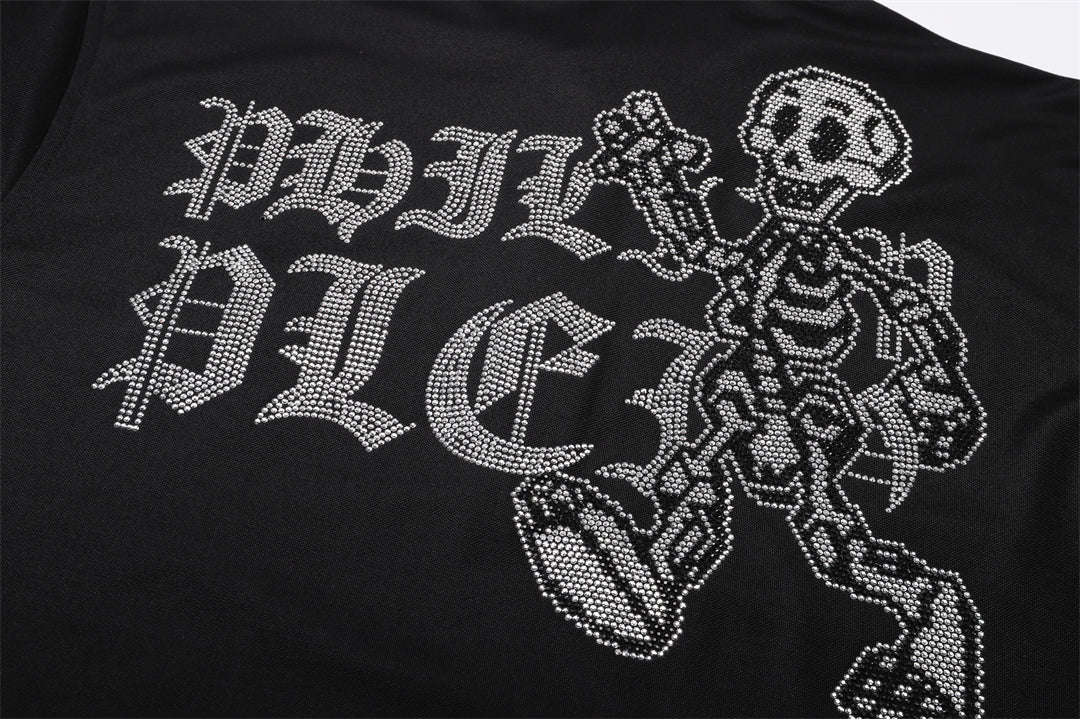 PHILIP Polo shirt Crystal Skull