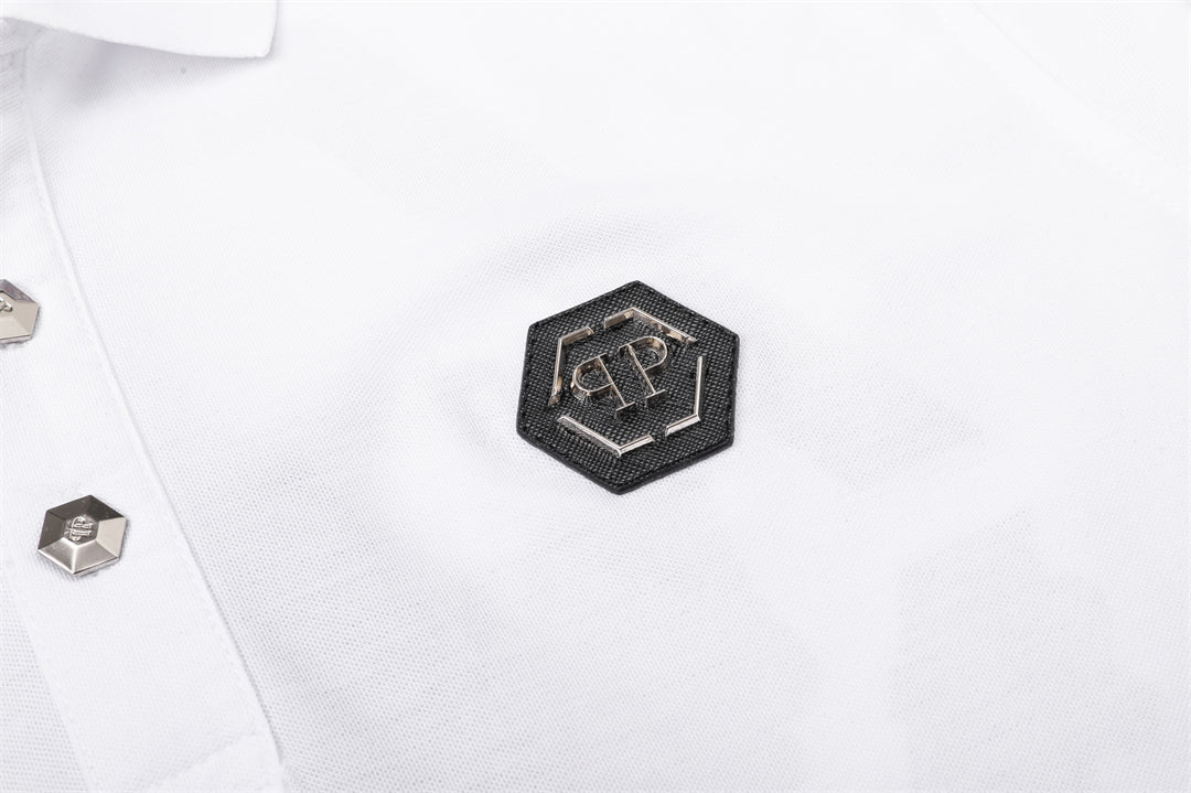 PHILIP Polo shirt Crystal Skull