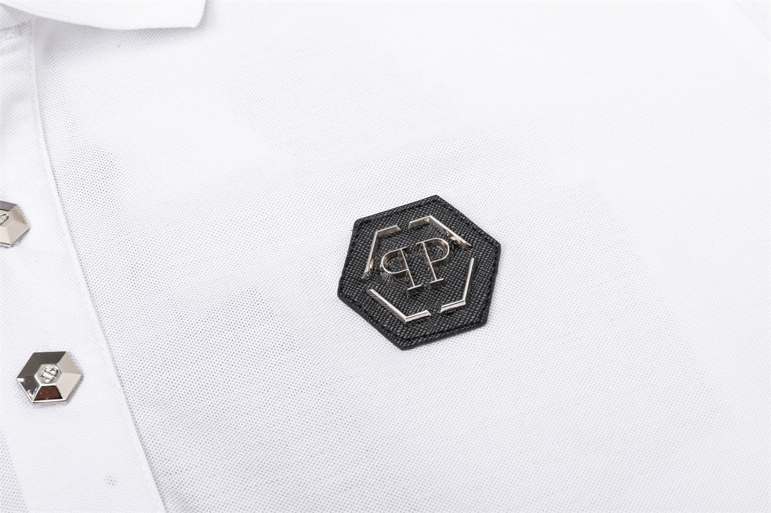 PHILIP Polo shirt Crystal Skull