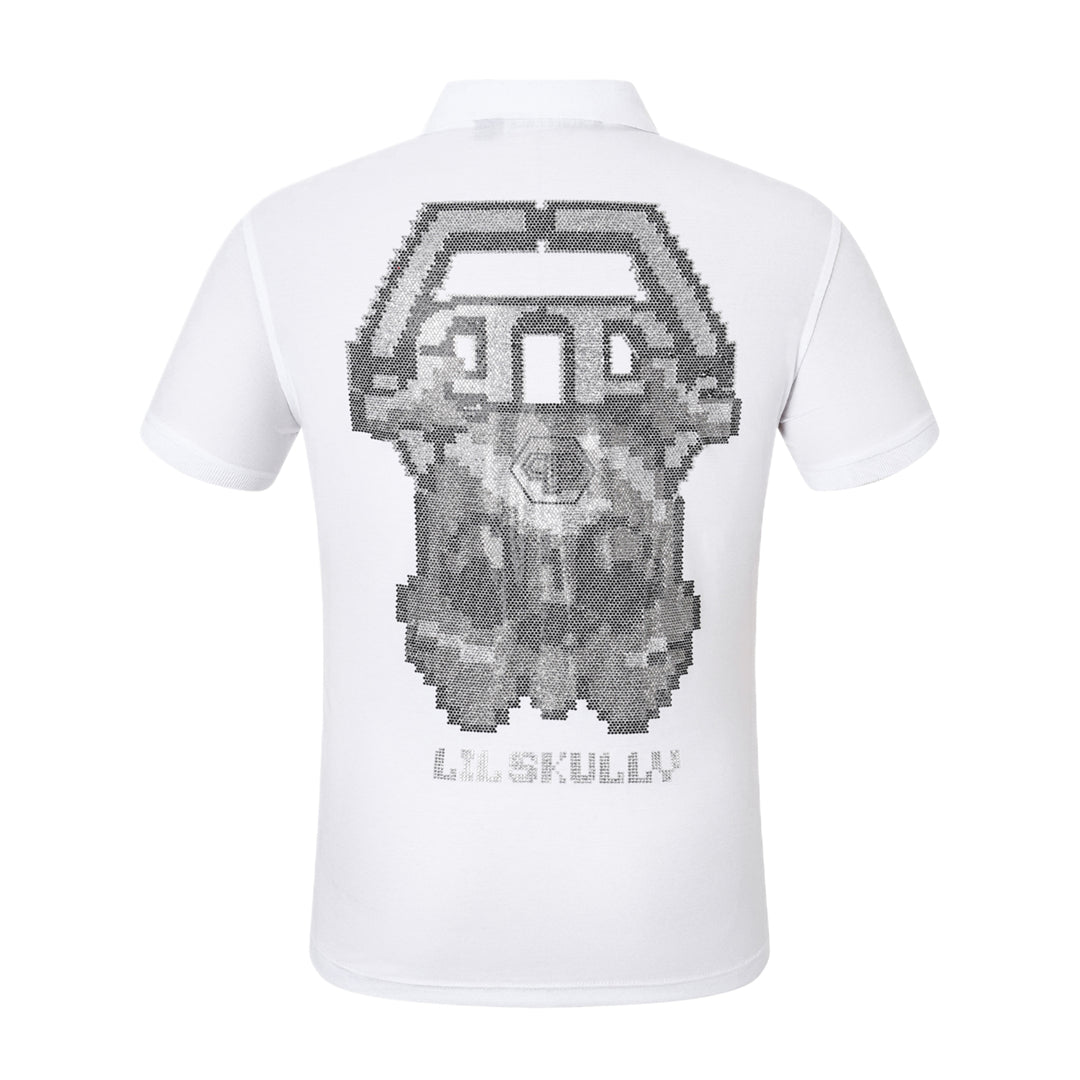 PHILIP Polo shirt Crystal Skull