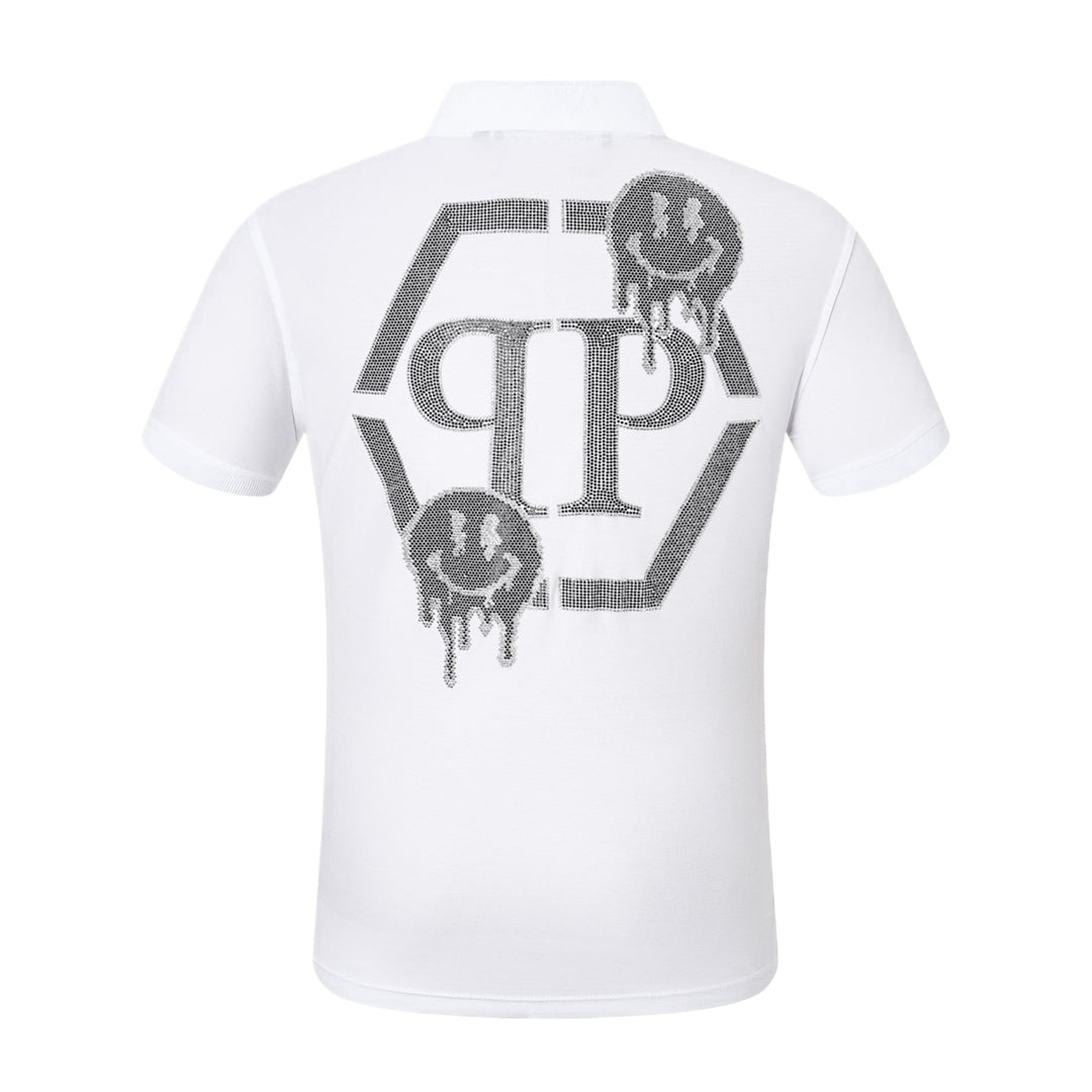 PHILIP Polo shirt Crystal Ghost