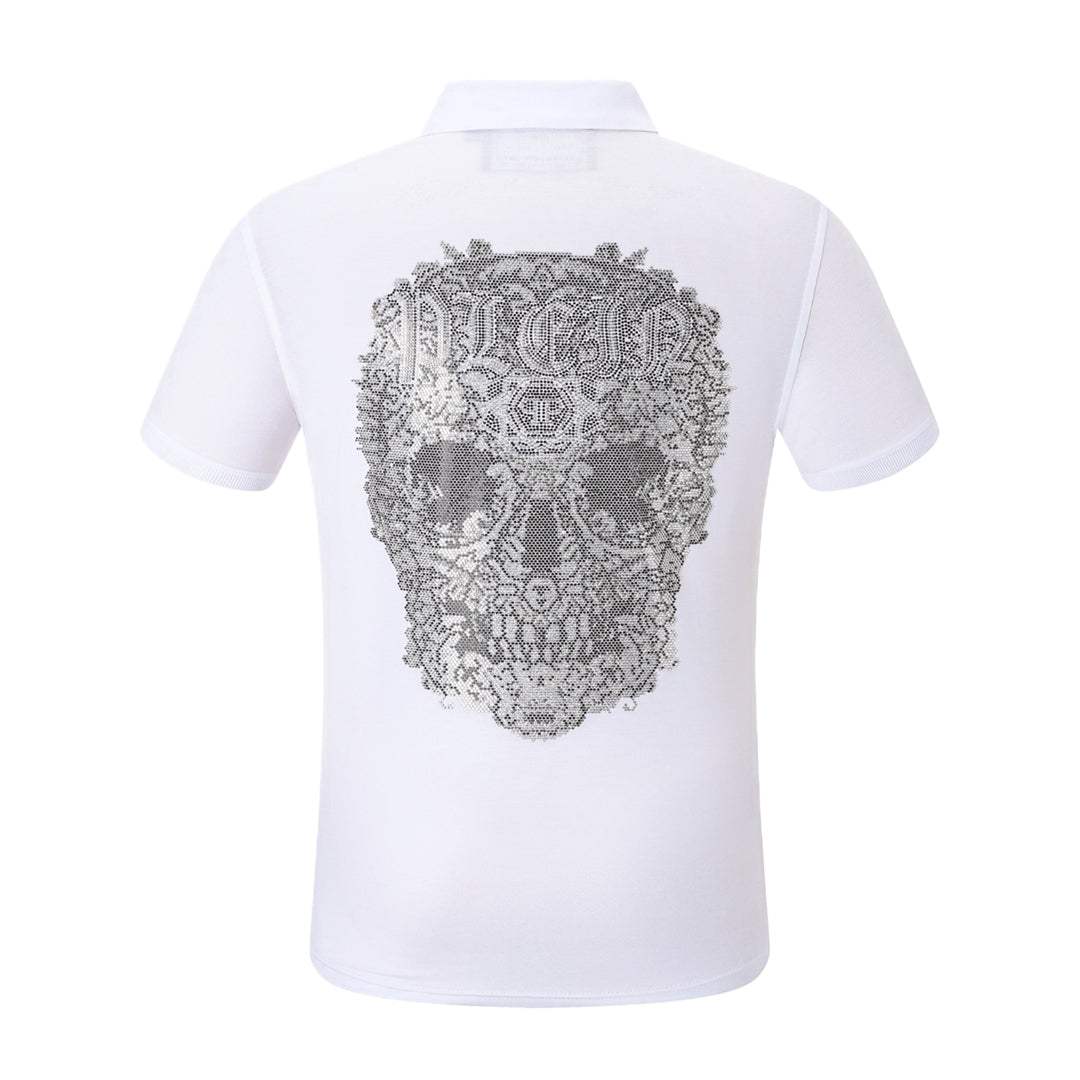 PHILIP Polo shirt Crystal Skull