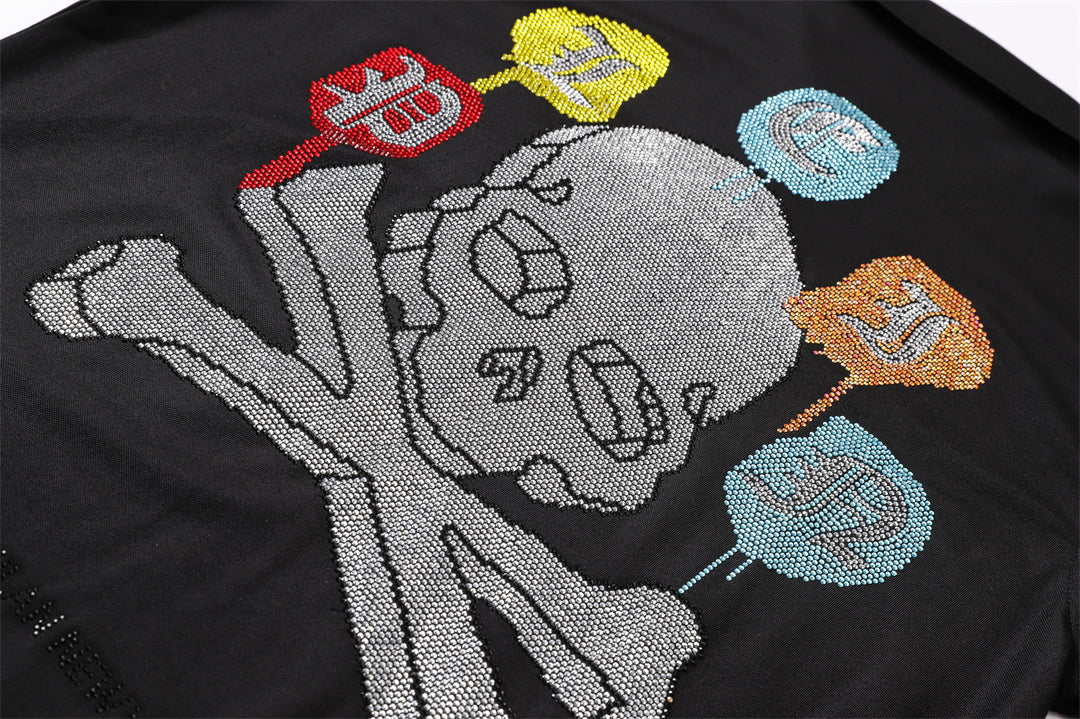 PHILIP Polo shirt Crystal Skull