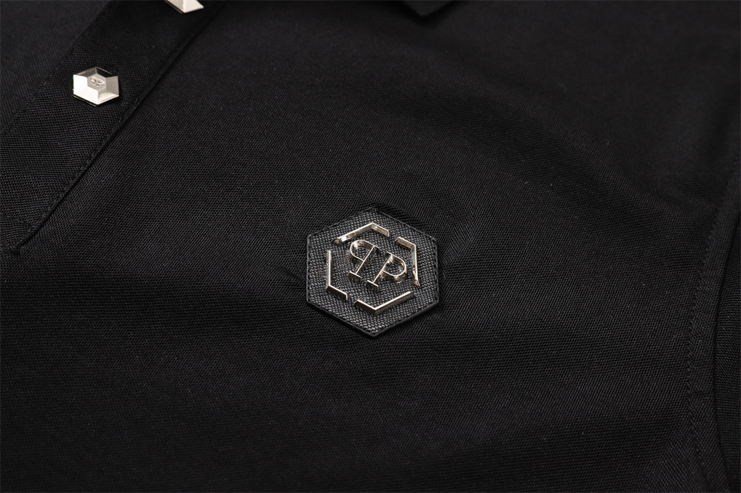 PHILIP Polo shirt Crystal Dog