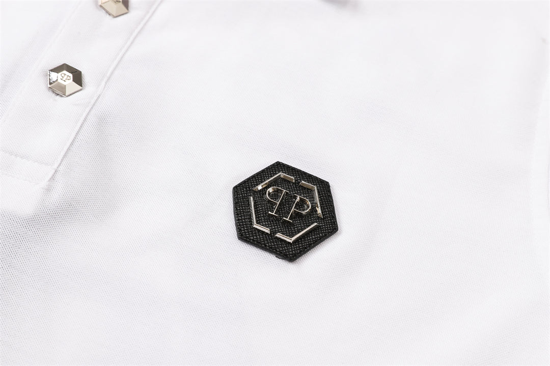 PHILIP Polo shirt Crystal LOGO