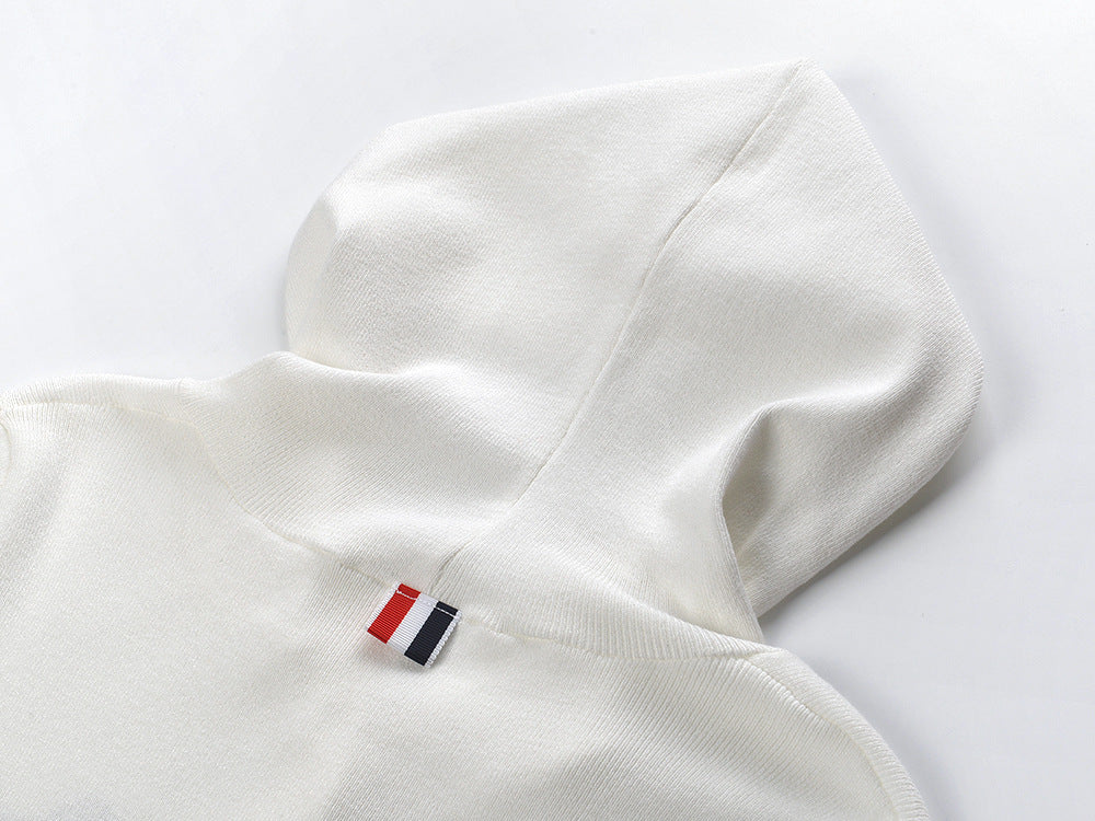 TNOM 2025ss Knitted Hoodie