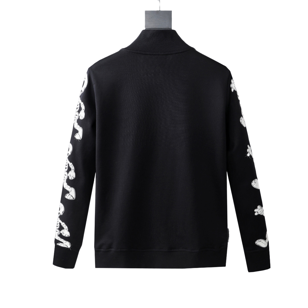 PHILIP Skeleton back cardigan