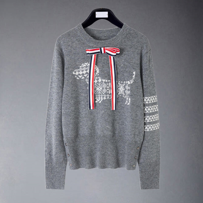 Snowflake Dog Knitted Sweater