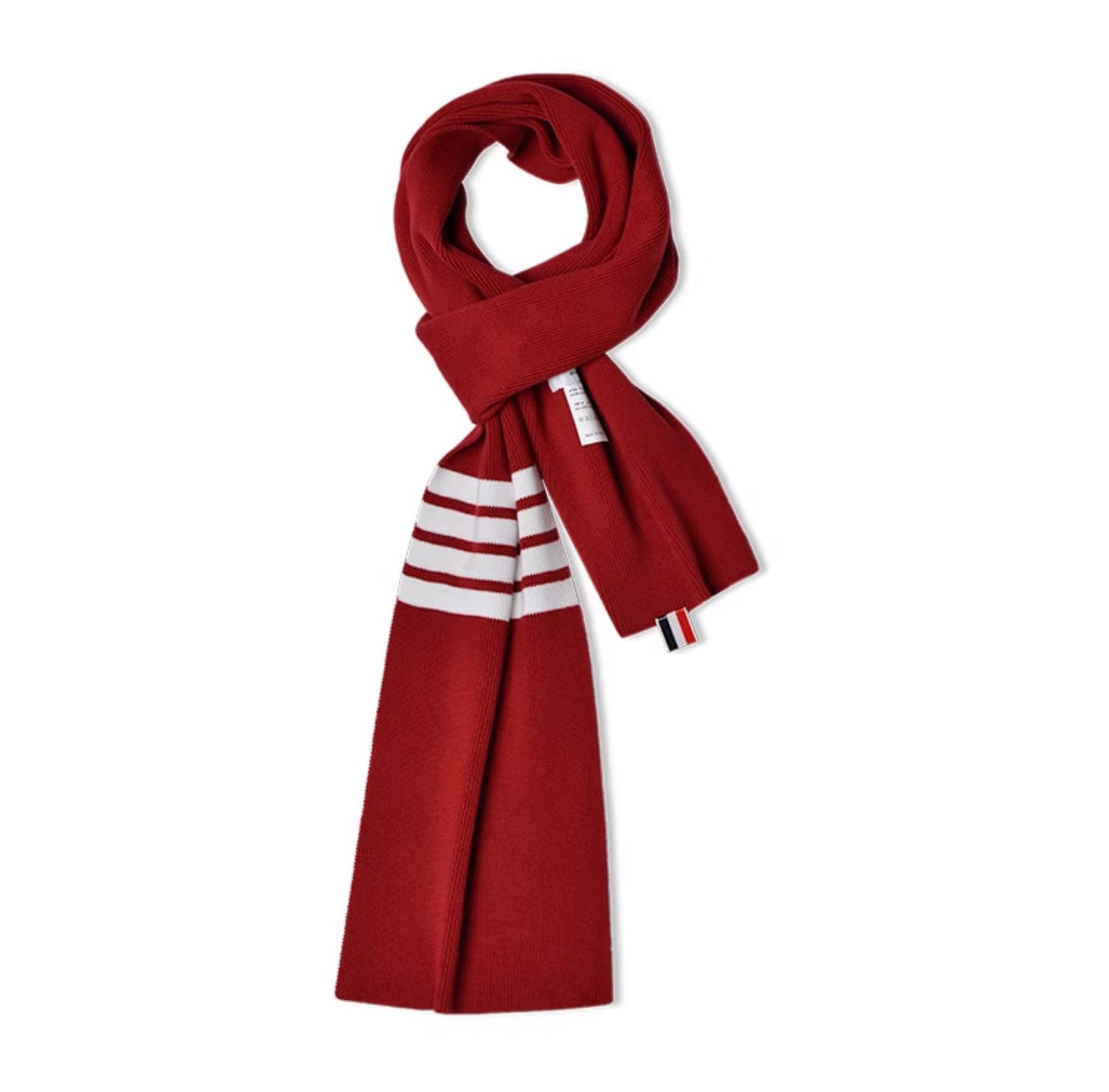 2025  Four red scarves