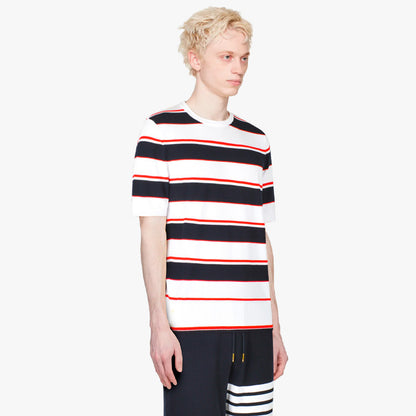 striped cotton T-shirt