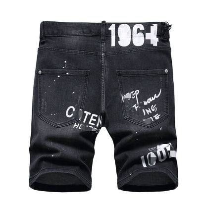 DSQ2 Short Jeans Ripped
