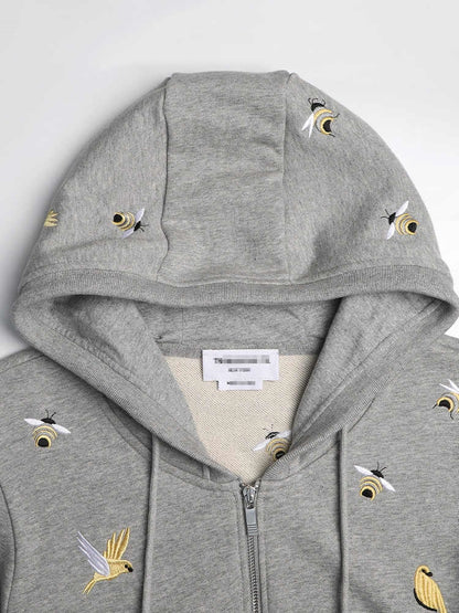 Embroidered hoodie