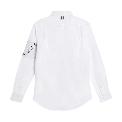 TNOM 2025 Embroidered flower shirt