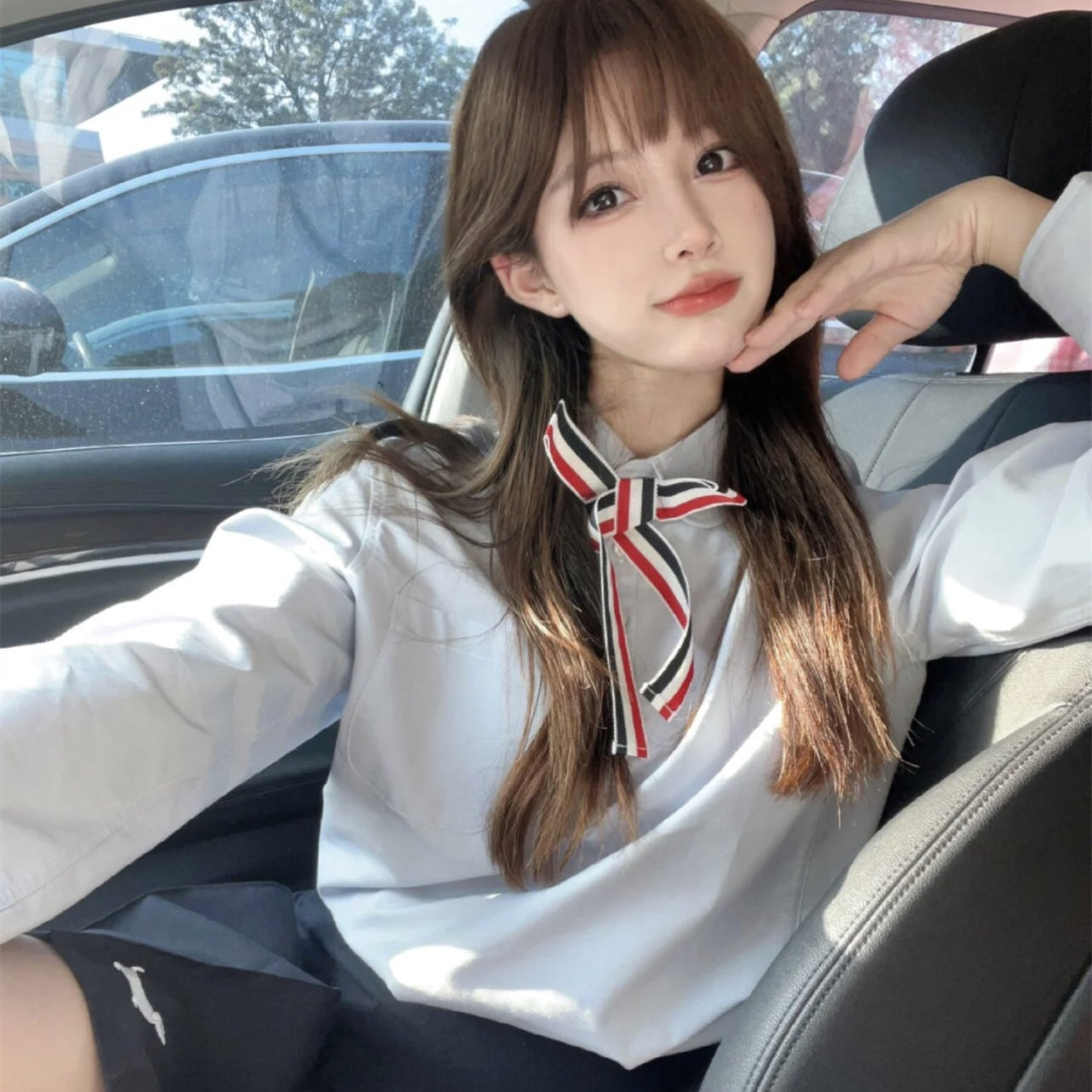 2025 Women's blouse with bow