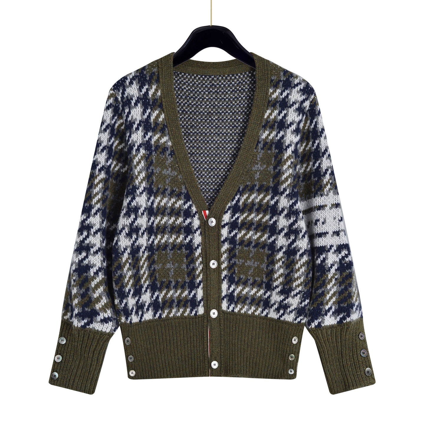 2025  Plaid cardigan