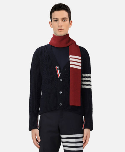 2025  Four red scarves